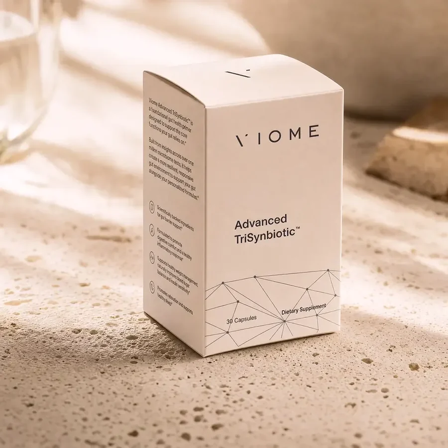 Viome Advanced TriSynbiotic 30-capsule box